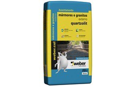 Argamassa Ferma para Mármore E Granito Externo 20kg  -  Quartzolit